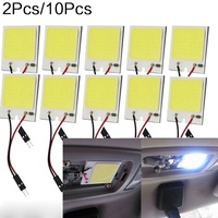 STONEGO 2 Pcs/10 Pcs 18/24/48 and White Reading Lamp Stonego Led T10 Bulb Led Car Parking Auto Interior Panel Light Festoon Lamp