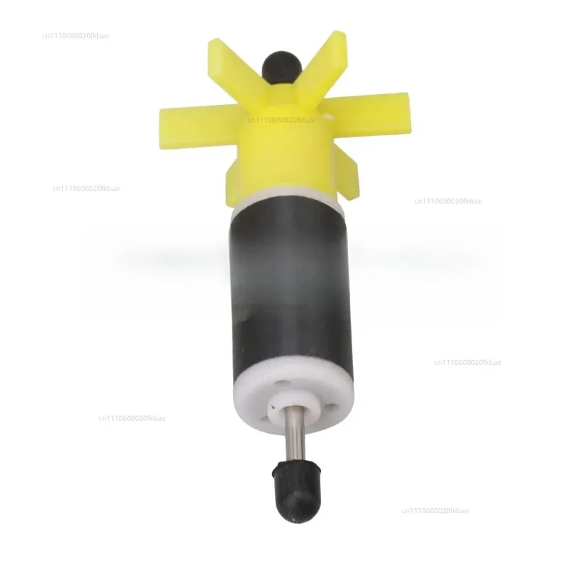 BQLZR 2 Pieces Yellow Filter Parts Impeller 1.6cm Plastic for Aquarium Water Submersible Pump Rotor Garden Pool Accessories