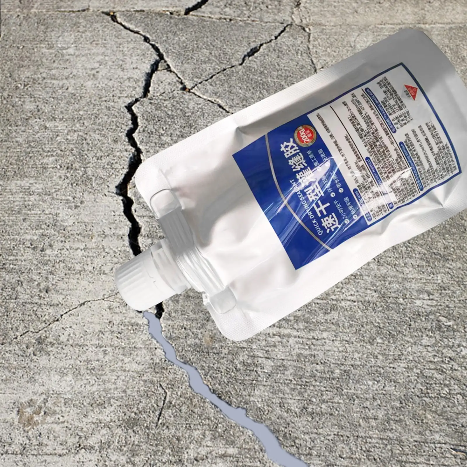 Roofing Sealant Waterproof Coating Sealant RV Roof Quick-Drying Liquid Glue Sealing Adhesive for Concrete Wall Deck Crack