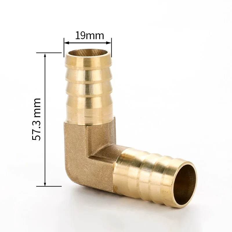 Brass Barb Pipe Fitting Connector Way for 4mm-19mm Hose Copper Pagoda Water Tube Fittings 5mm-16mm Branch