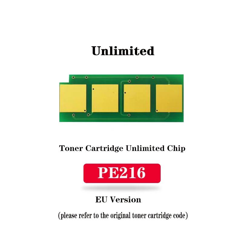 Pa210/PB-211/PE-216/PC-216/PG-217/PC-210 cartucho de toner chip ilimitado para pantum p2200/p2500/m6500/m2506/m6607/m6552/m2506/