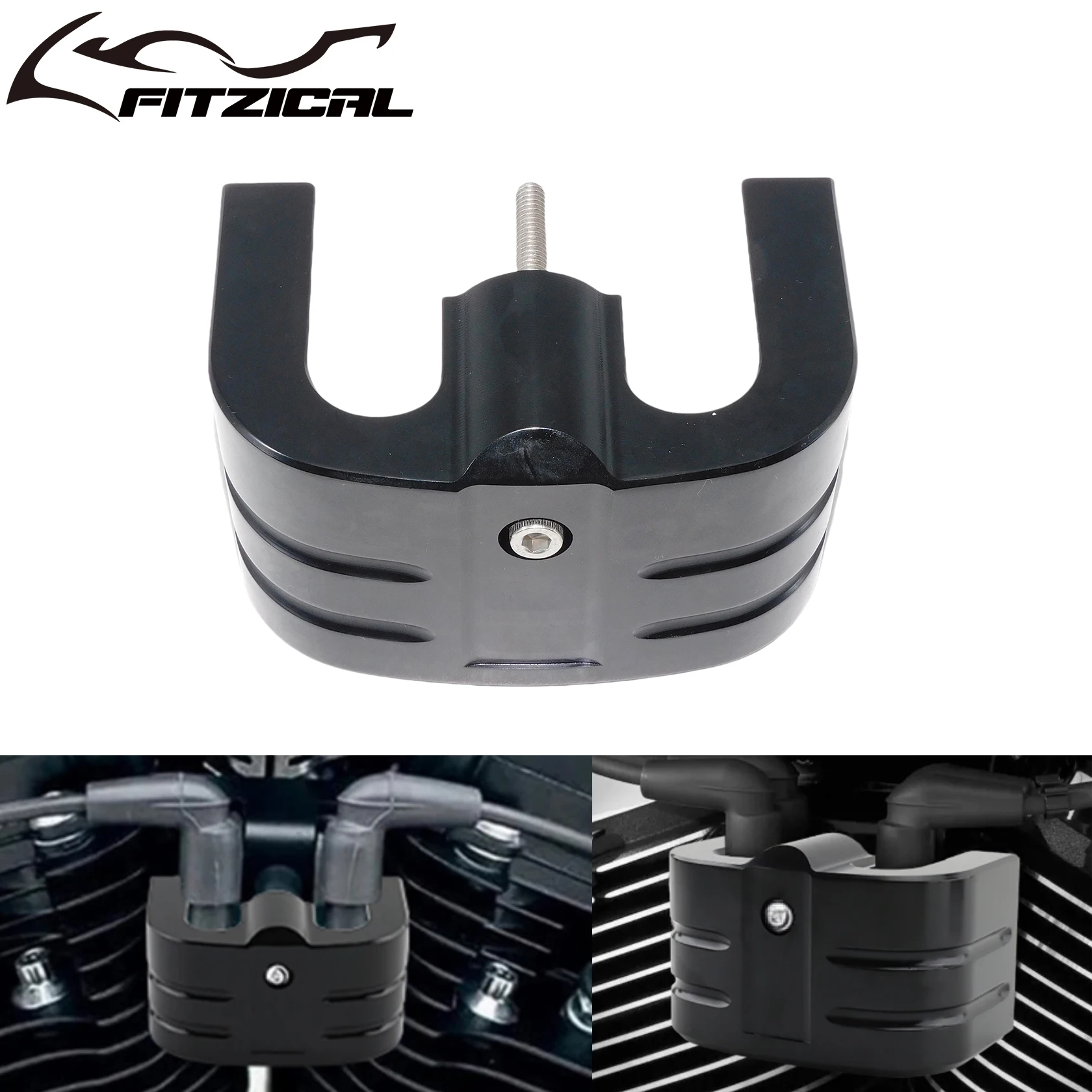 Motorcycle Ignition Coil Cover Trim For Harley Softail Breakout Fat Bob 114 FLFBS Street Bob Low Rider Slim Standard 2018-2023