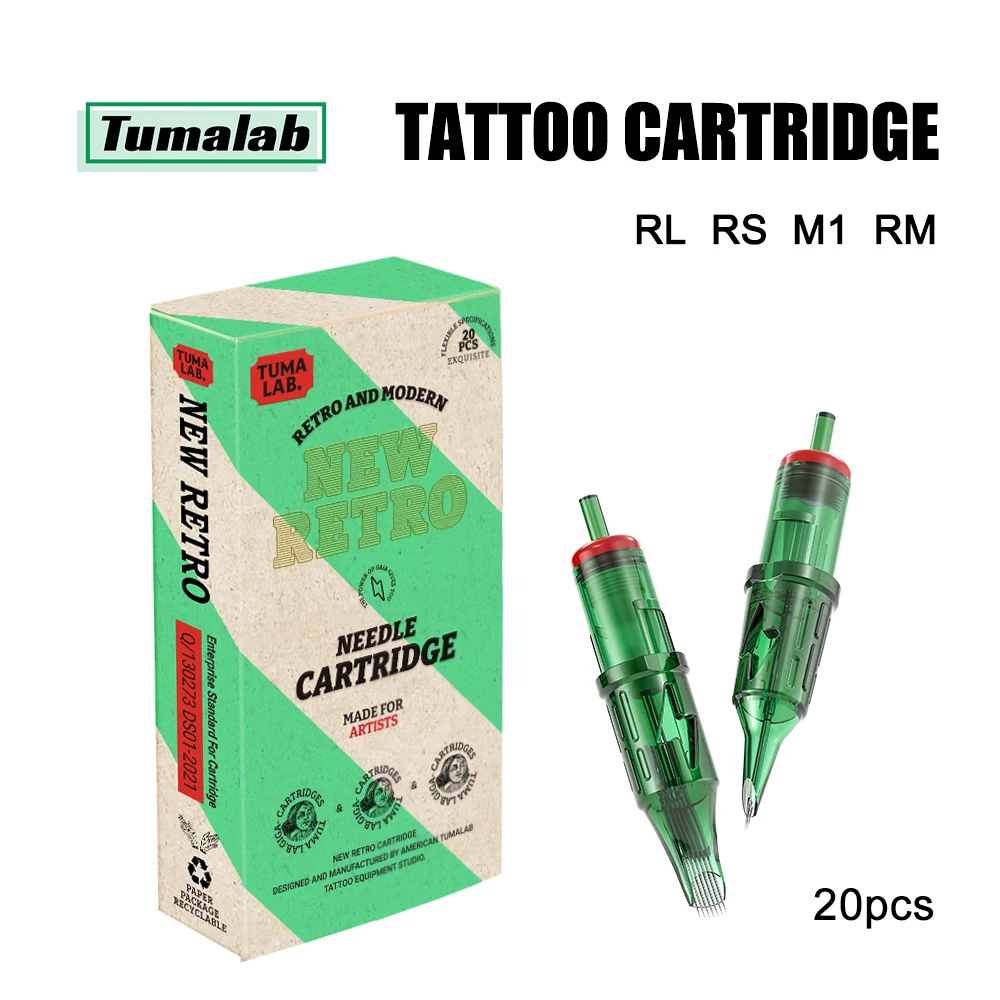 JZ TUMAlab 【JZ Tattoo Machine Store】خراطيش الوشم الإبر الفنان الضروريات 20 قطعة نموذج كامل عالية الجودة الوشم إبرة الطبية الفولاذ المقاوم للصدأ الصف #2