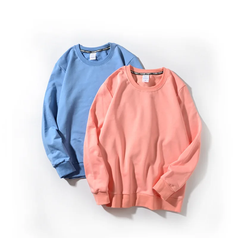 

Color round Neck Terry Sweatshirt Unisex Comfortable Soft Fabric Hoodie Streetwear Style Autumn Collection Fashionable Design