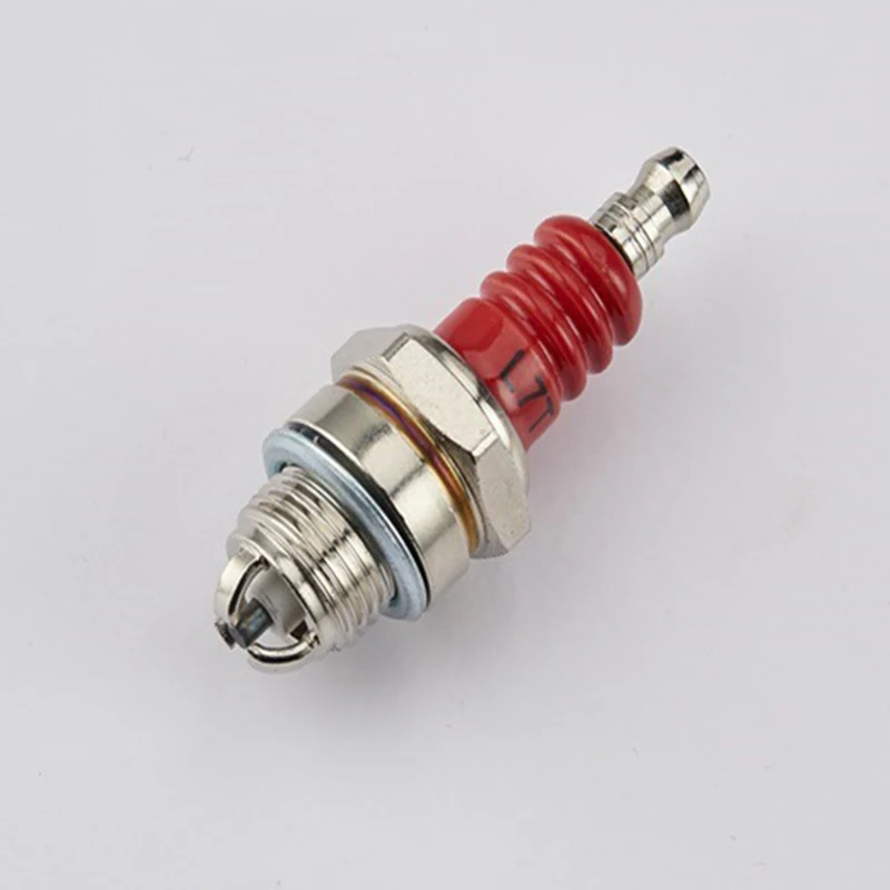 For Chainsaw and Brush Cutter Engine Ignition Electrode Auto Replacement Parts Three-sided Pole Spark Plug Stroke