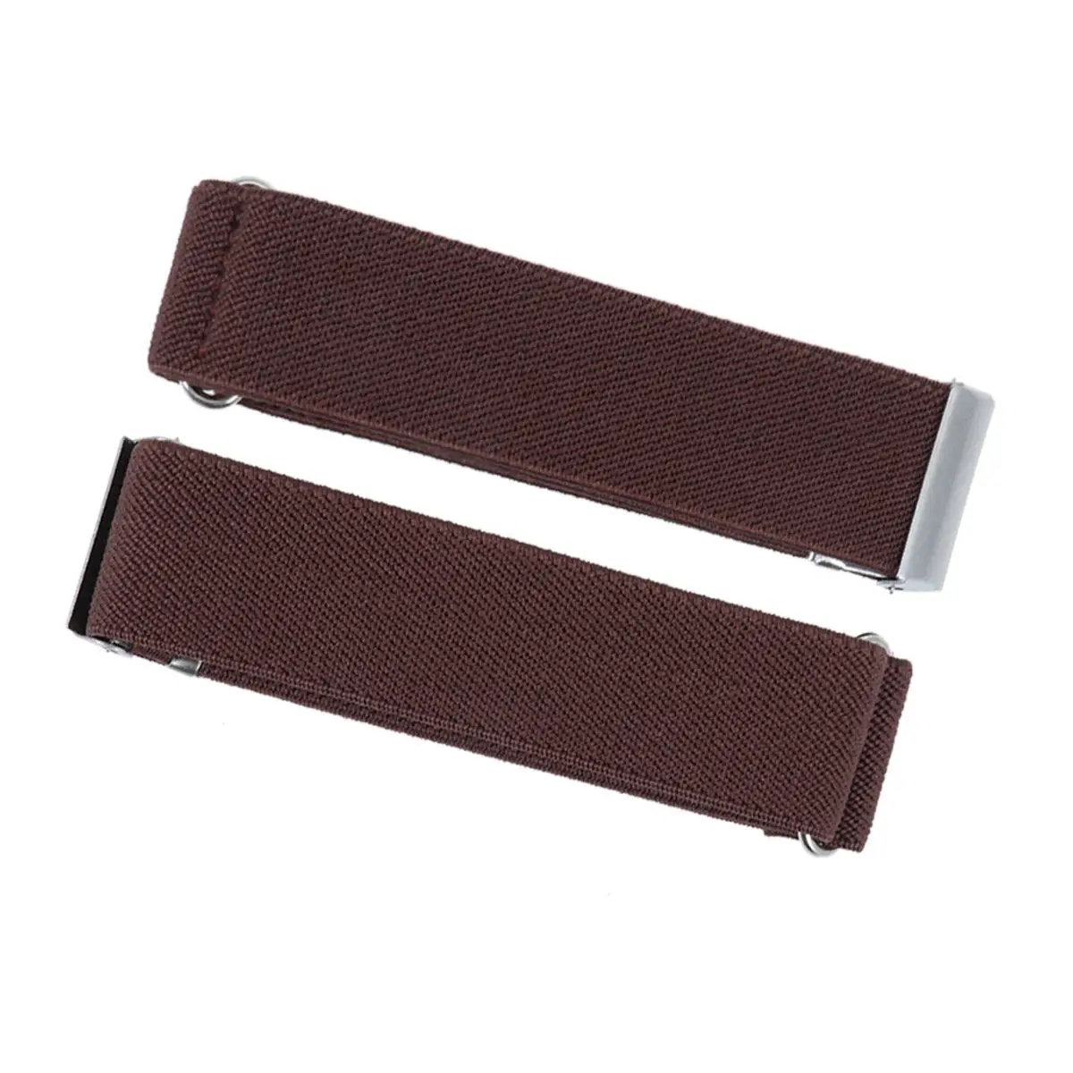 

1Pair Premium Anti-Slip Shirt Armband 2.5cm Width Unisex Chinlon Sleeve Band for Men Women Office Formal Wear Gift Purple Blue