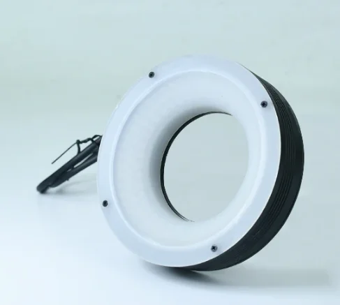 Machine Vision Ring Light 45 Degree Angle LED Illuminator for Microscope CCD Camera Inspection Industrial Lighting