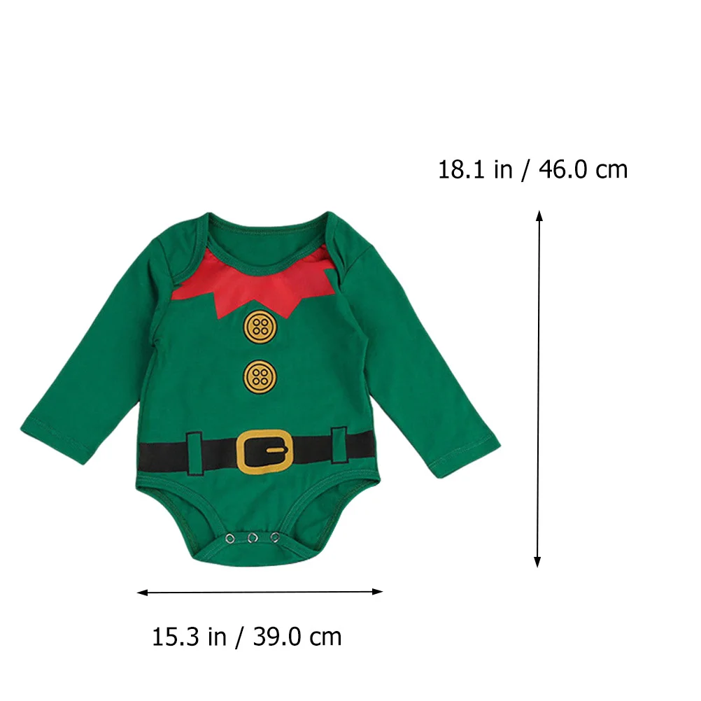 

3Pcs Infant Cotton Romper Set Long Sleeve Baby Jumpsuit Soft Skin Friendly Christmas Sleep Play Clothes Christmas Baby Romper