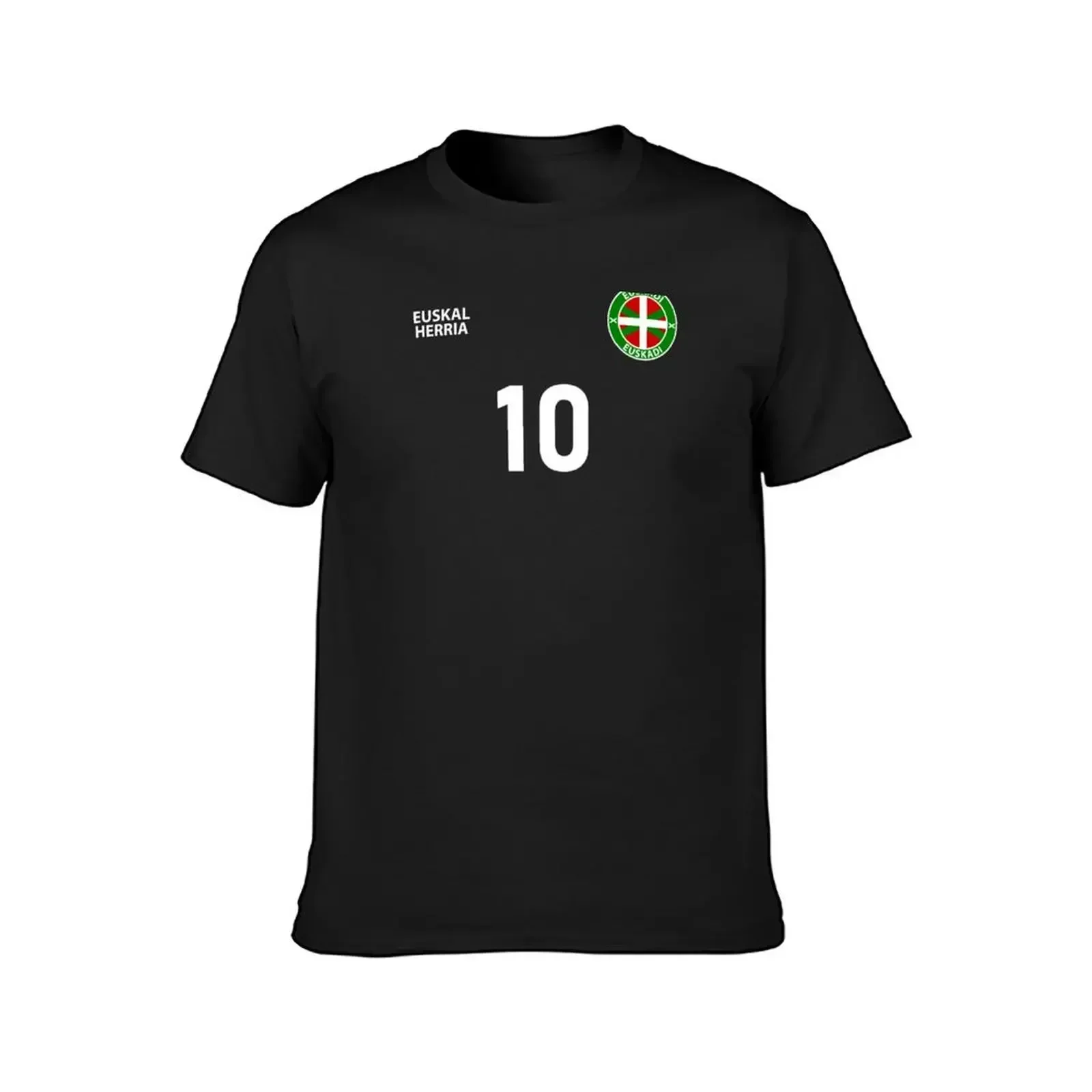 Euskadi pays basque équipe nationale de Football Football rétro Euskal herria numéro 10 T-Shirt