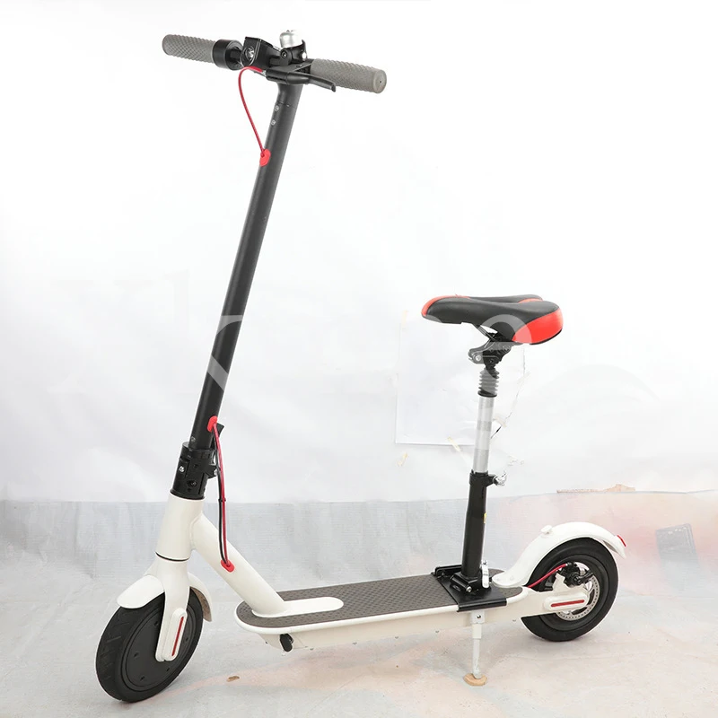 Electric Scooter Seat 8.5 Inch Xiaomi Same Style Scooter Accessories PU Leather Seat Cushion Foldable Free of Punching