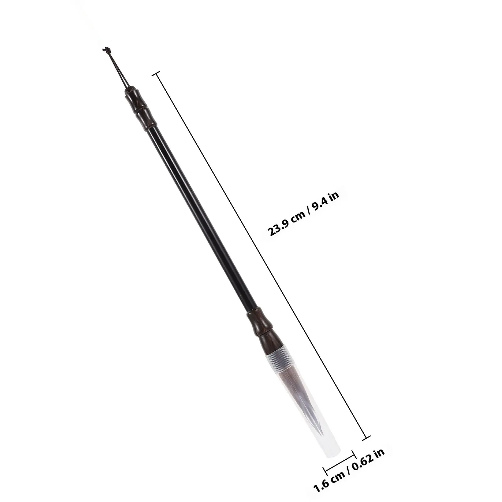 1Pcs Dakuai Mao Bi Large Size Chinese Calligraphy Brush Pen Wool Hair Wooden Handle Ideal for Beginners Calligraphy Practice Ink