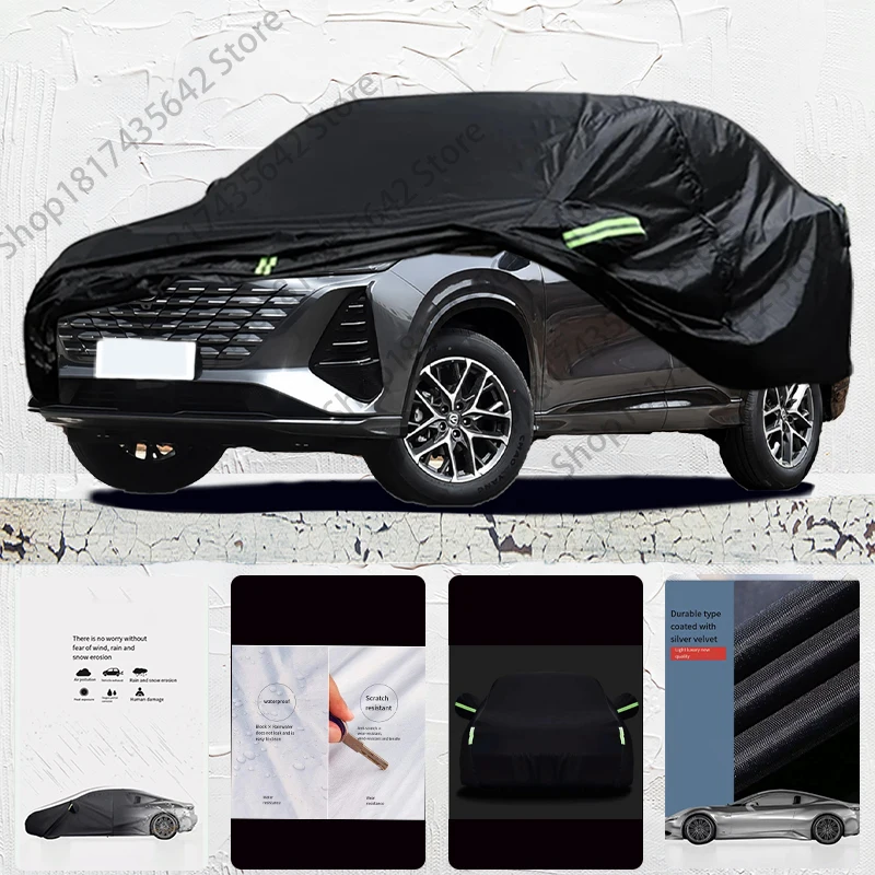 For Changan cs75 plus Exterior Car Cover Outdoor Protection Full Car Covers Waterproof Sunshade Anti UV Snow Cover Car cover