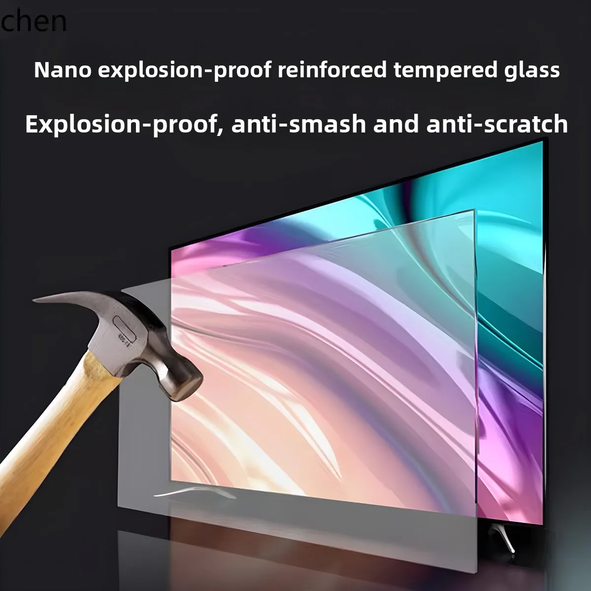 تلفزيون HXL 8K Ultra HD Home LCD إصدار شبكة بدون إطار بشاشة كاملة