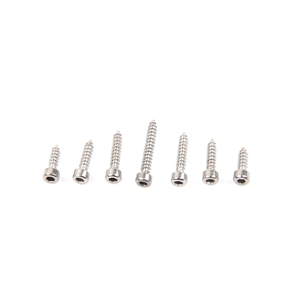 10pcs/Lot  M3.5/M4/M5 304 Stainless Steel With Sliver Hexagon Socket Cap Head 16mm/18mm/20mm/25mm Self Tapping Screw Model