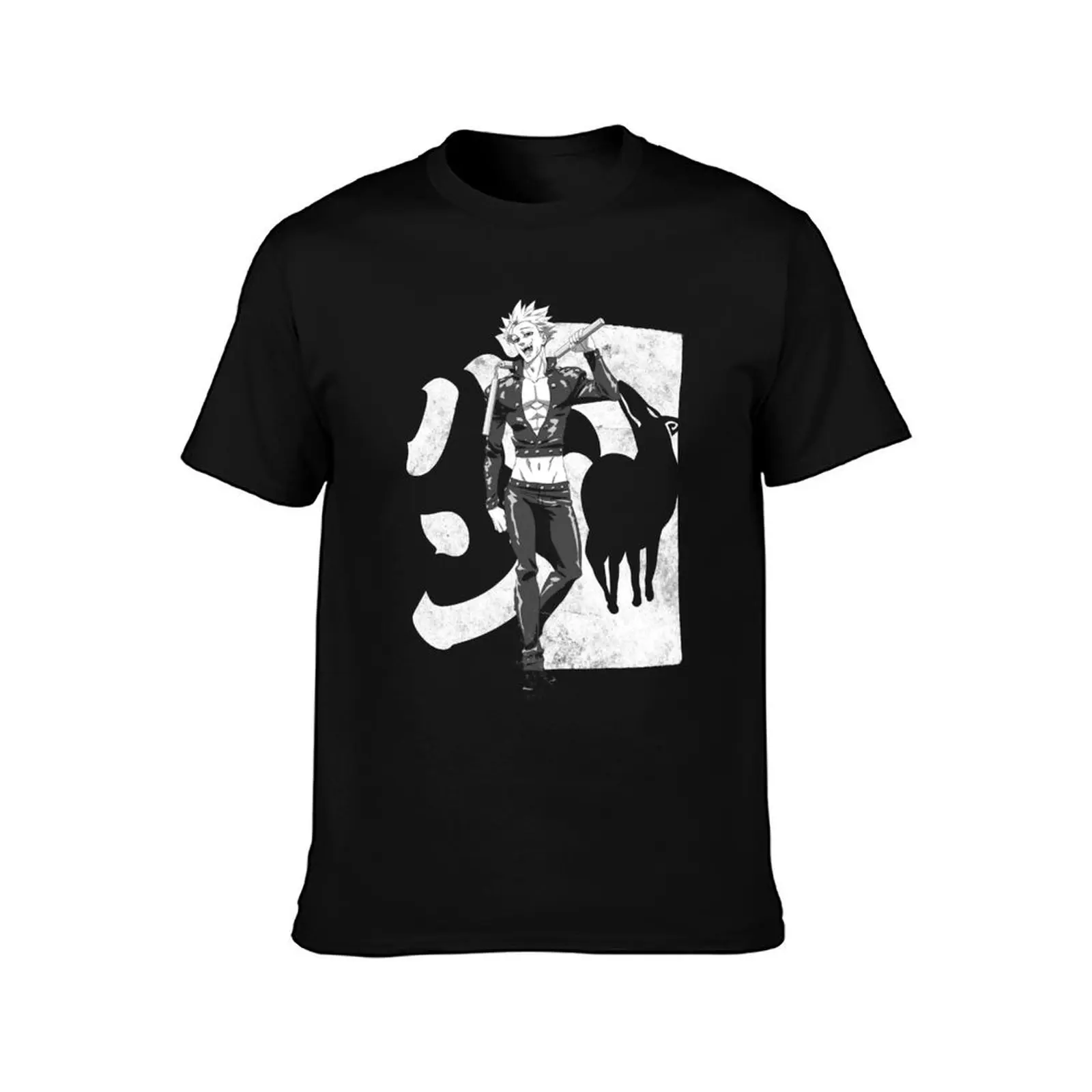 Ban of Greed (white) T-Shirt Plus Size Comfort Fit Tee T-Shirt