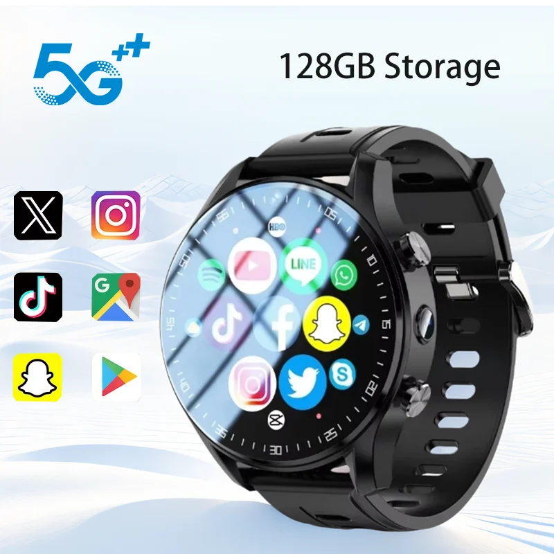 

A7 Двойная камера 4G Часы Видеотрекер 128 ГБ Память SIM-карта с Wi-Fi GPS Водонепроницаемый вызов Магазин Шаг Google Аксессуары Баланс