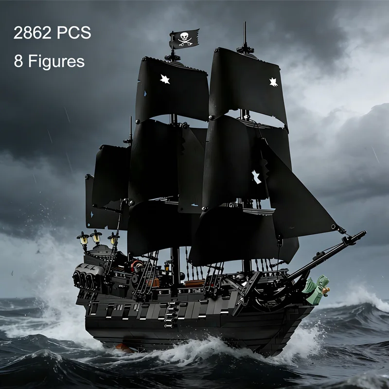 

10365 Vessel Sailboat Ship Model Bricks Assembling DIY Toys For Kids Adult Birtthday Ship Building Blocks（2862Pcs）