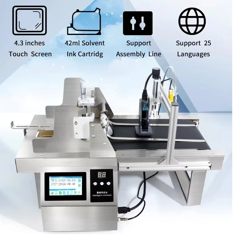 

DG-127 Paging With Date Printing Machine Inkjet Printer Automatic Card Paper Feeder Paging Machine