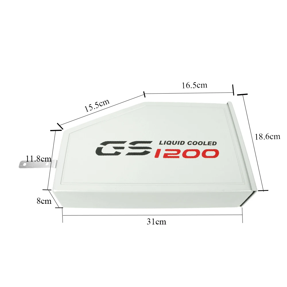 Cho Xe BMW R1250GS Adv R 1250 GS R1200GS/Phiêu Lưu LC GS1200 2013-2023 Xe Máy Hộp Dụng Cụ Nhôm Phía Bên Trái chân Đế Ốp Lưng Hộp Đựng