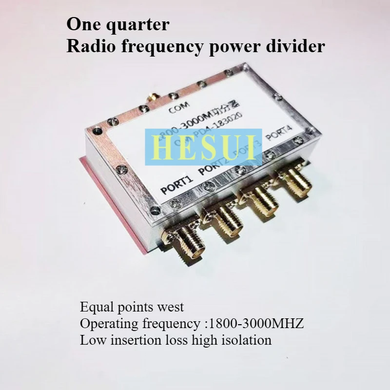 1800-3000M power divider one point four  combiner RF  microwave