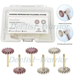 Dental Plus Twist Diamond Impregnated Polishing Composite Polisher Fit EVE