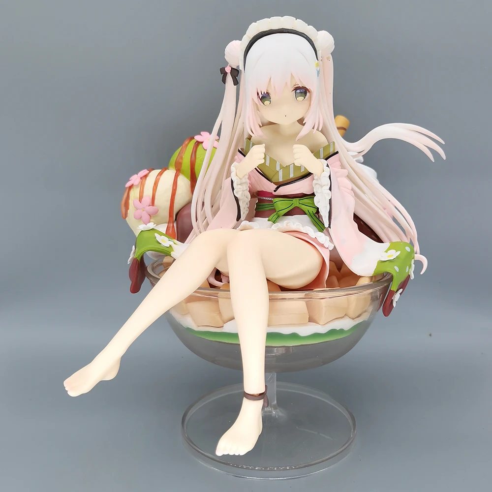Native Anime Girl PVC Action Figure, Komame Shiratama De Um