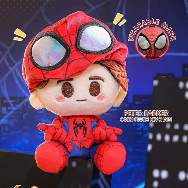 HotToy Spider-Man Hero Rebirth Plush Blind Box Hand-made Baby Girl Decorative Doll Spider-Man Pinti (National Edition)