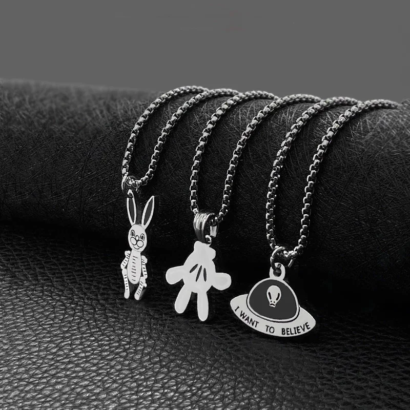 Titanium Steel Pendant New Jewelry Stainless Steel Sweater Chain For Men And Women With Hundreds Of Matching Accessories