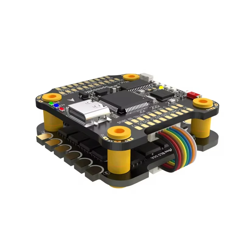 SpeedyBee F405 V3 3-6S 30X30 FC y ESC FPV Stack BMI270 F405 controlador de vuelo blheli 50A 4 en 1 ESC para FPV Freestyle Drone Model