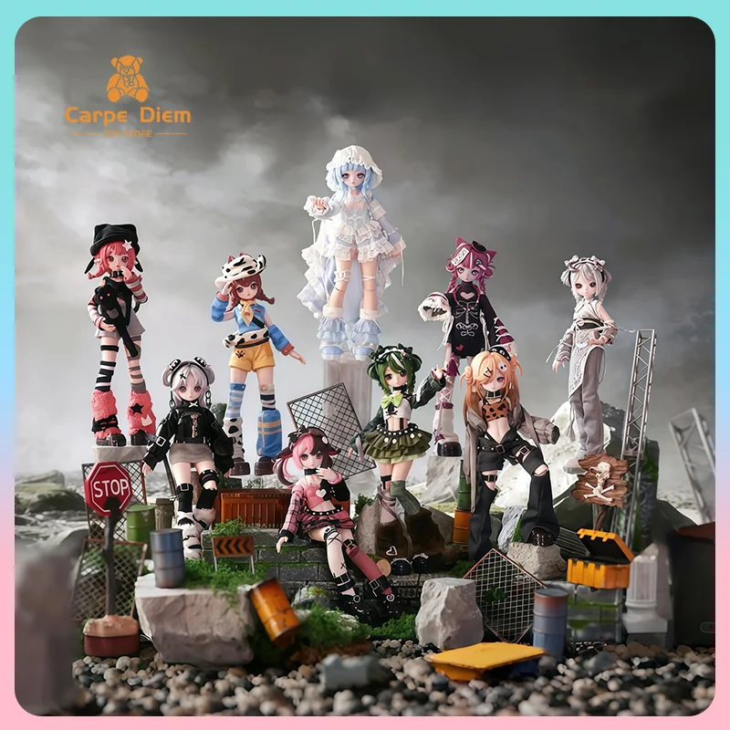 

Оригинальная серия «Забытый город»: 8-точечная шарнирная фигурка BJD в слепой коробке, подвижная, коллекционная, модная, милая кукла, подарок для девочек