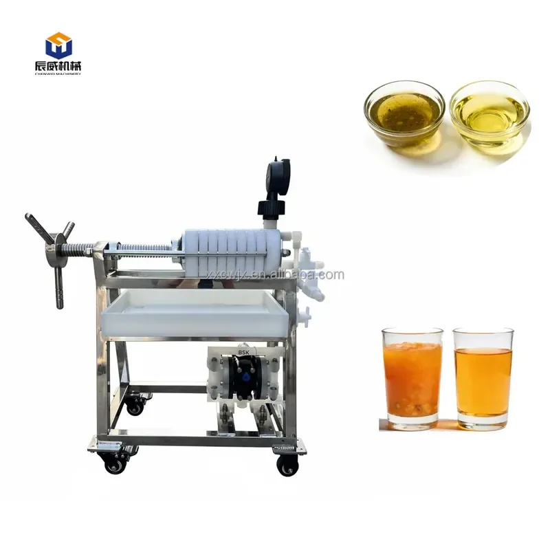 High Quality Plate and Frame Filter Press Mini Size Efficient Filtration Equipment for Industrial Liquid