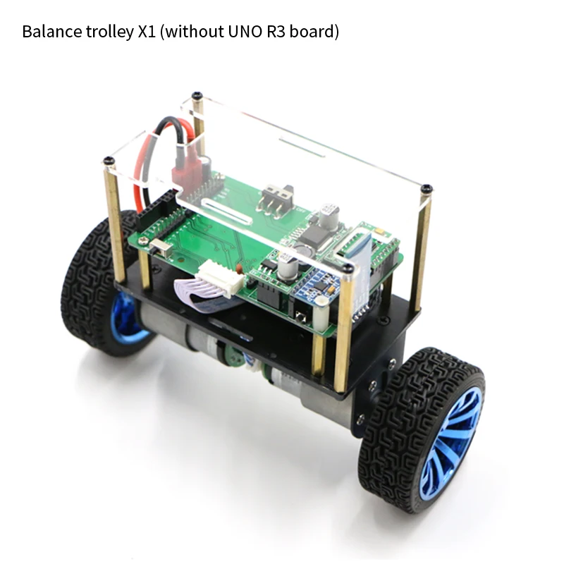 Imagem -06 - Carduino de Duas Rodas com Ajuste de Parâmetros Autobalanceamento Compatível com Uno r3 Kit Veicular de Duas Rodas Auto Equilíbrio