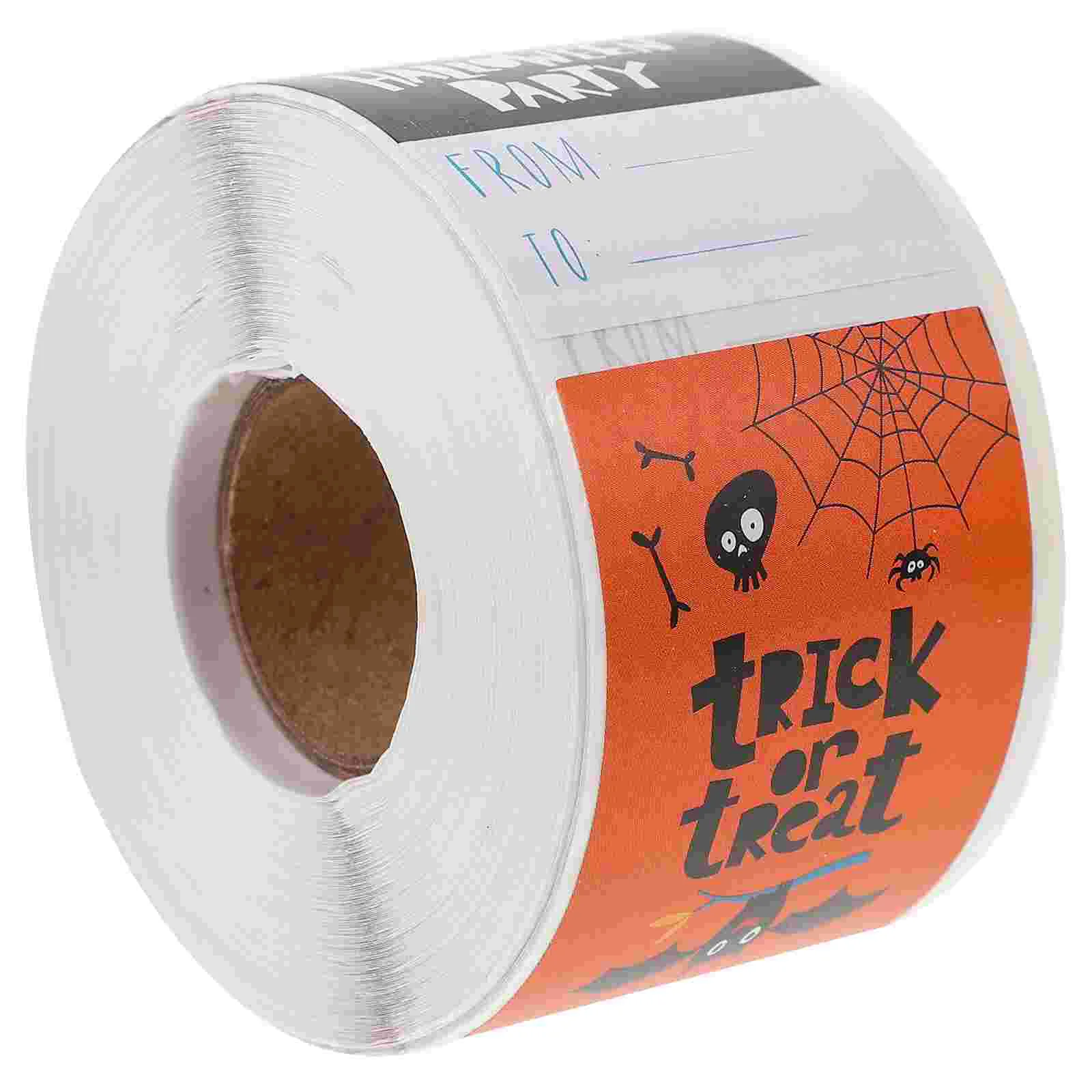 Halloween Stickers Gift Labels Invitation Card Multi-function Cards Decals Boxes