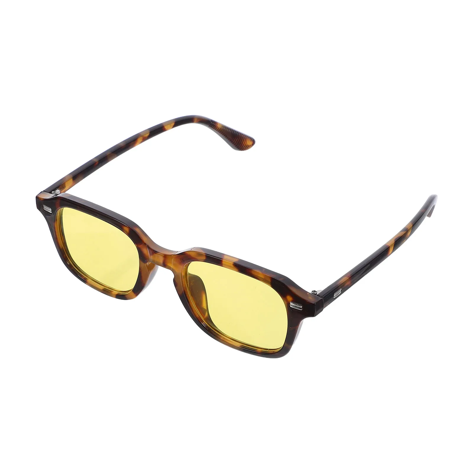 

Simple Myopia Glasses Blue Light Fashion for Men Face Leopard PC Frame Blocking Eyewear Miss