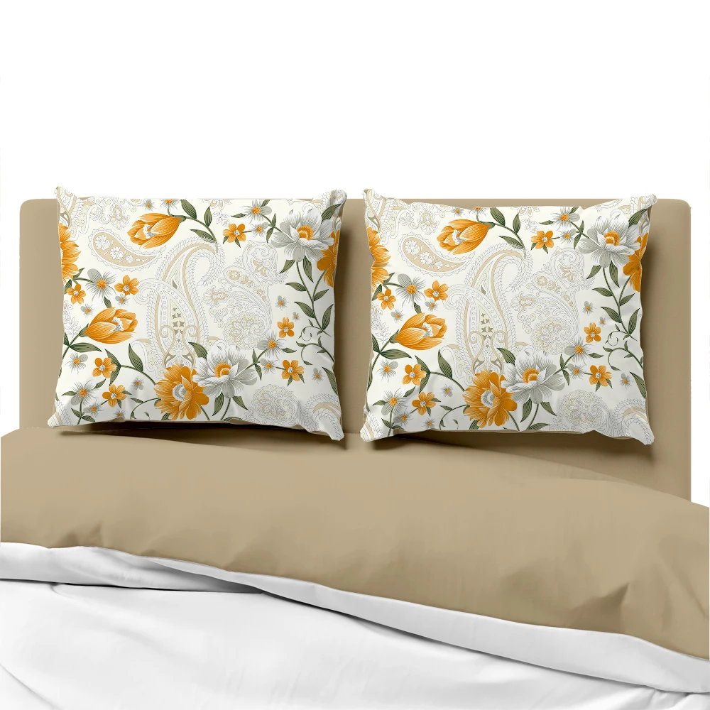 Luxury Pillow cover for sofa Decorative pillow case Bedding Pillowcase Pillowcovers 50x70 50x75 Customized oil flower poker