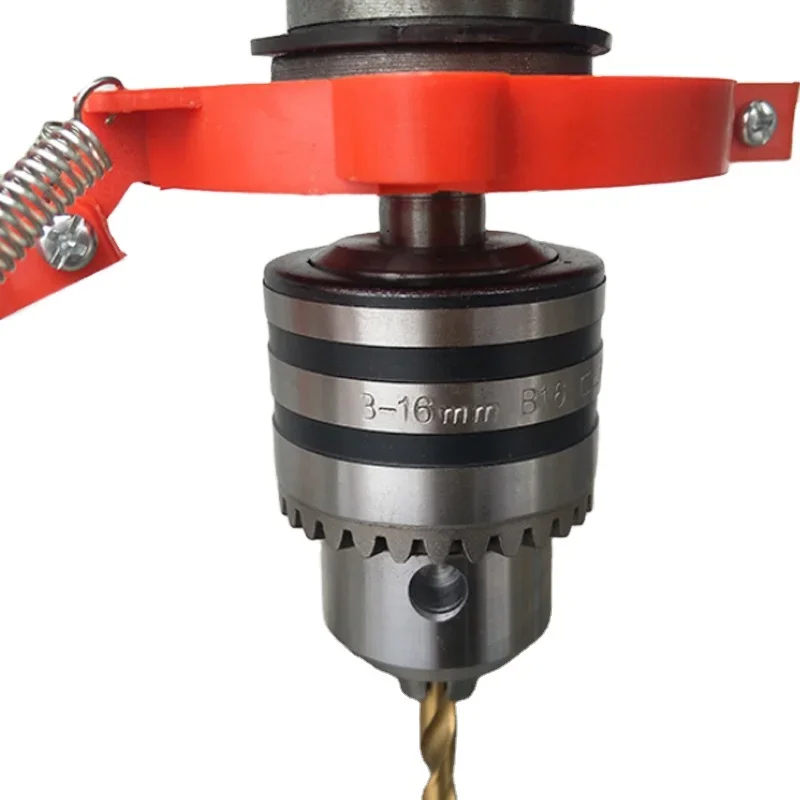 Trapano da banco industriale da 100 W Supporto per trapano da banco elettrico ad alta precisione Trapano da banco ad altezza regolabile 220 V