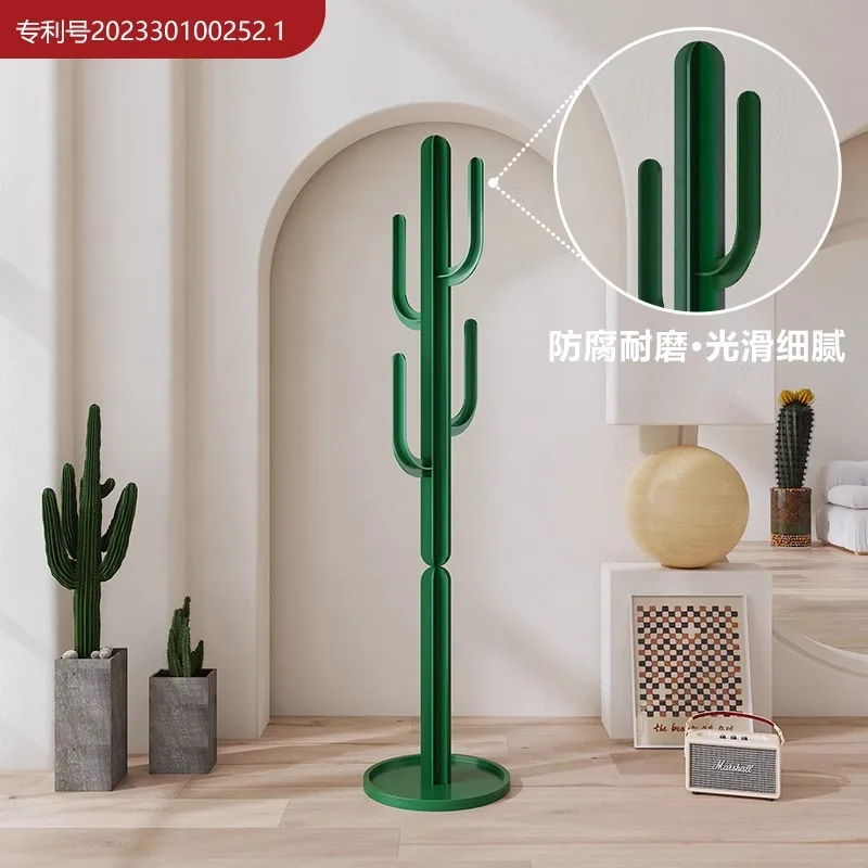 Percha creativa de cactus
