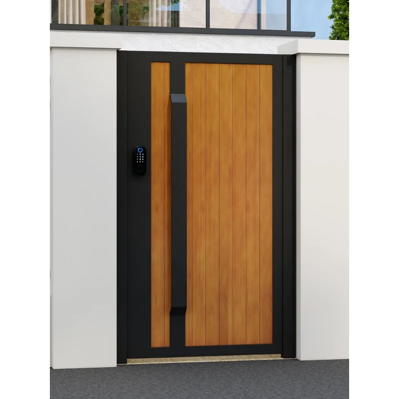 EXWカスタマイズ可能なアルミニウム合金中庭ステンレス鋼ヴィラ鉄製ガーデン田舎自作住宅ルーバー屋外