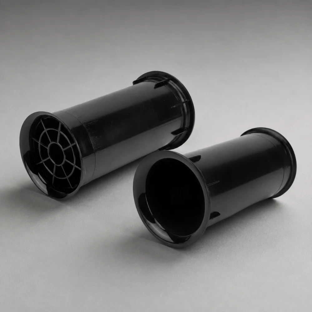 2PCS Enhance Sound Quality Speaker Port Tubes 88mm Diameter 160mm Length Subwoofer Bass Reflection Tube Cabinet Vents