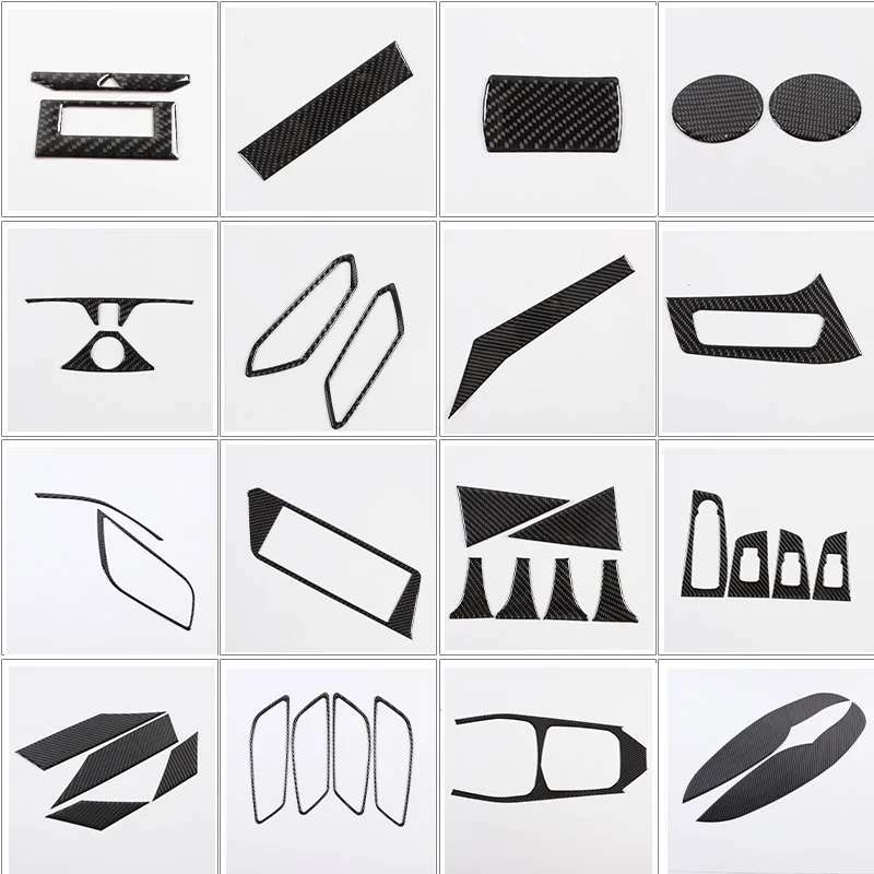 

For BMW 2 Series F44 2020-2025 Car Center Console Gearshift Panel Inside Door Handle Cover Trim Sticker Car Interior Accessories