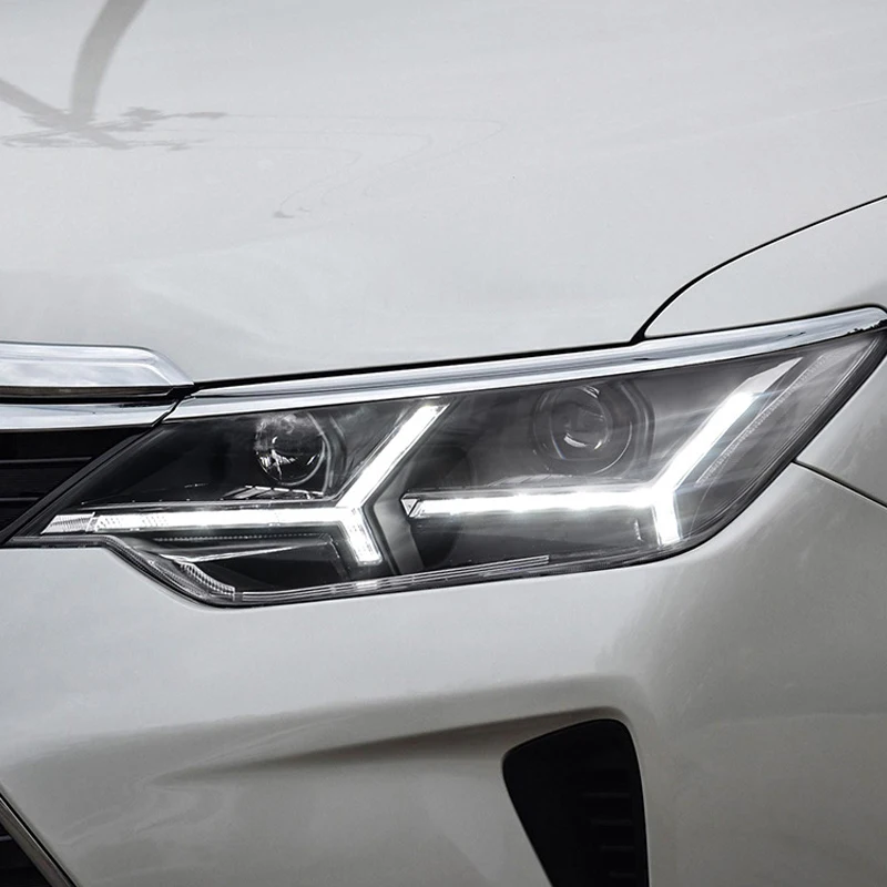 

Автомобиль для Toyota Camry 2015-2017 V55 фары DRL Hella светодиодные биксеноновые лампы противотуманные фары автомобильный аксессуар налобный фонарь