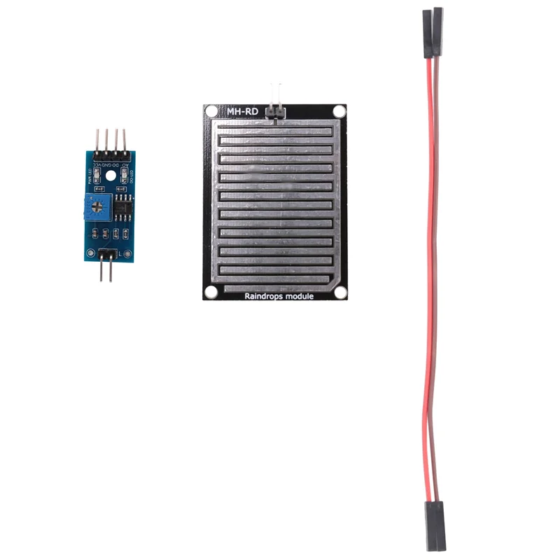 B64C 2X Modul Sensor Hujan Modul Sensor Hujan Air Hujan 3, 3V-5V