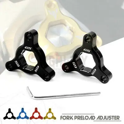 

Adjuster 19MM Concours Motorcycle CNC Suspension Fork Preload Adjuster for BMW F800GS F800 F 800 GS 2008 2009 2010 G650X G 650X