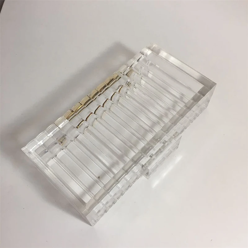 New Design Transparent Acrylic Evening Bag Women Clear Purse Chain Shoulder Crossbody Clutch Luxury Brand Wedding Party Handbags