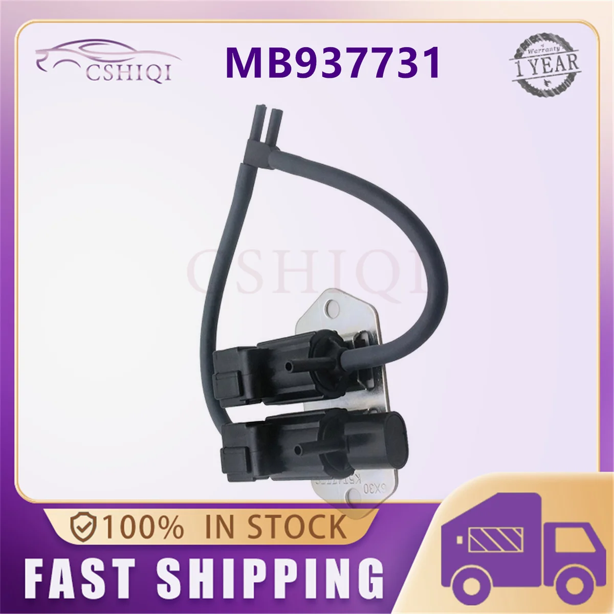 

MB937731 Vacuum Solenoid Valve MB620532 K5T47776 MR430381 For Mitsubishi Pajero Montero L200 L300 V43 V44 V45 K74T V73 V75