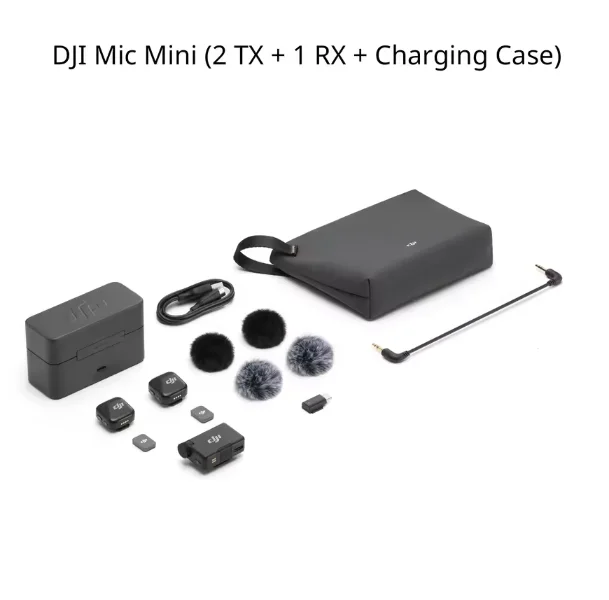 NONE DJI MIC mini Kleines, ultraleichtes, diskretes, hochwertiges Audio mit stabiler Übertragung, original, brandneu auf Lager 4
