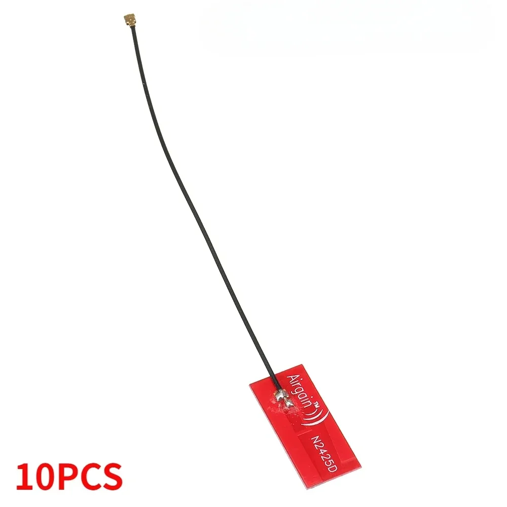 

10PCS 2.4G 5.8G Dual Band PCB FPV Antenna - 4DBi IPEX 130mm