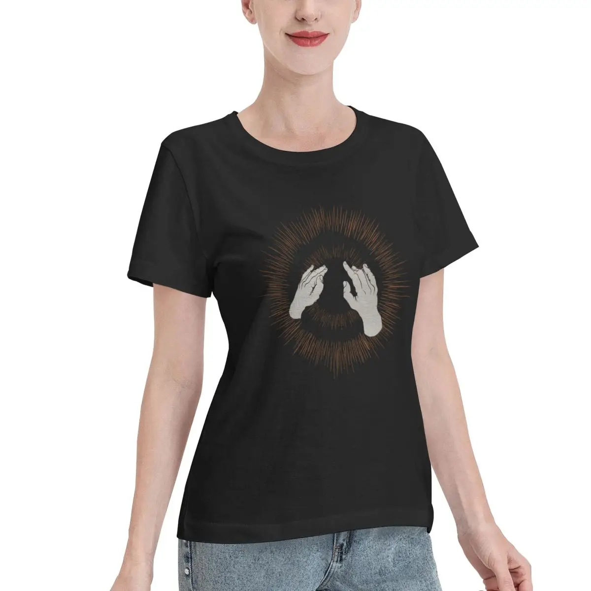 Spring Musthave Lift Your Skinny Fists Like Antennas To Heaven Women's T-shirt Simple Chic Versatile Women Tee