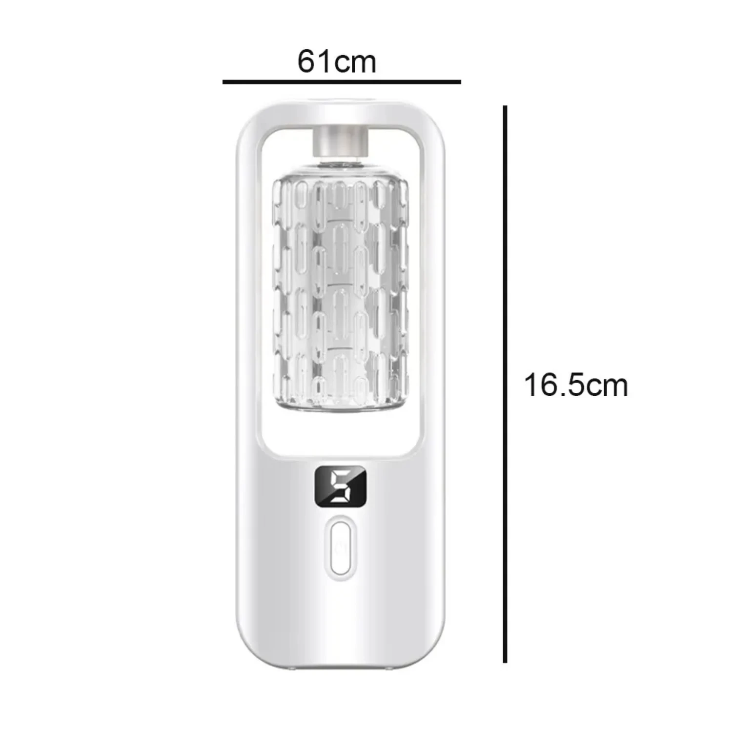 Ultimate Tranquil Ambiance: Mejore su habitación inteligente con el difusor inteligente de aceites esenciales de 50 ml con pantalla LED multicolor y