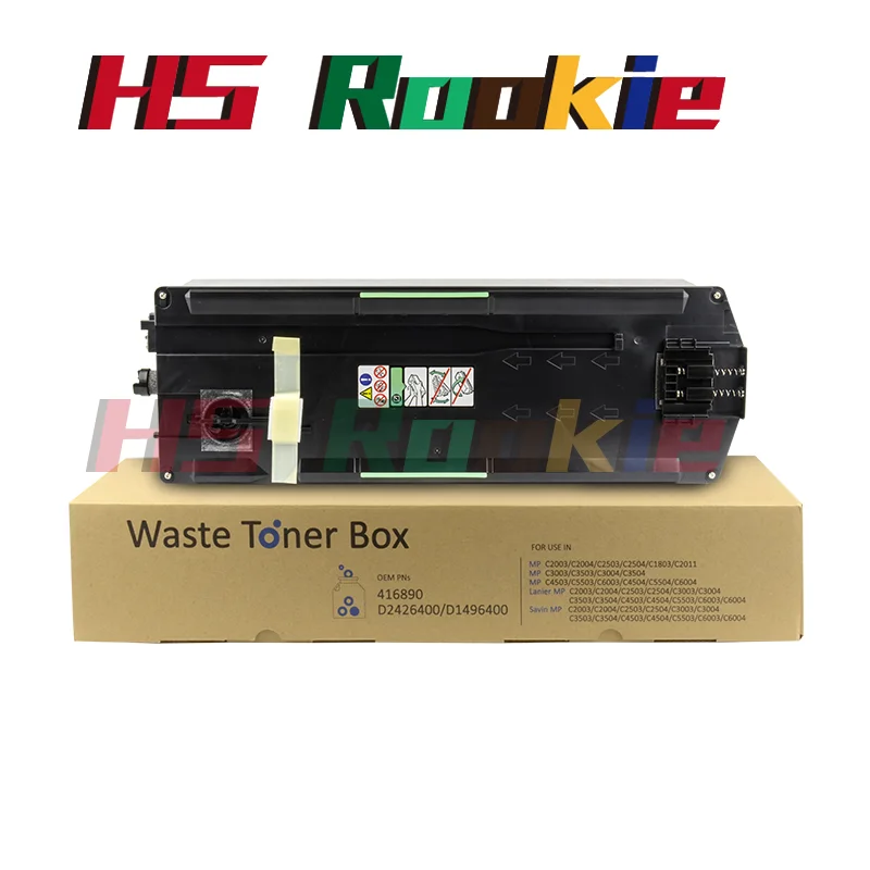 1X D2426400 416890 D1496400 Waste Toner Box Bottle Container support for Ricoh  MP C2003 C2004 C2503 C2504 C3003 C3004 C3503 C35